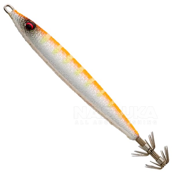 Калмарка Savage Gear Squid Finger 8 см, 35 г, Zebra Orange — снимка 1