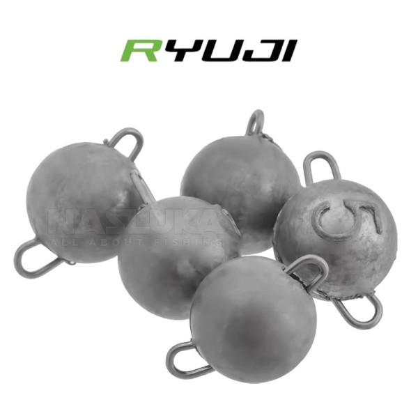 Кръгли чебурашки Ryuji Mafsalli Jig Head, 5 бр. — снимка 1