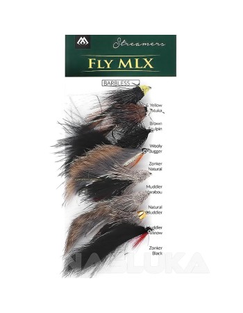 Комплект стримери за риболов Mikado Fly Mix Streamers, 8 бр.