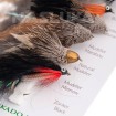 Комплект стримери за риболов Mikado Fly Mix Streamers, 8 бр.