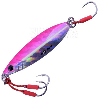 Морски джиг Major Craft Jigpara Slow, цвят Glow Pink