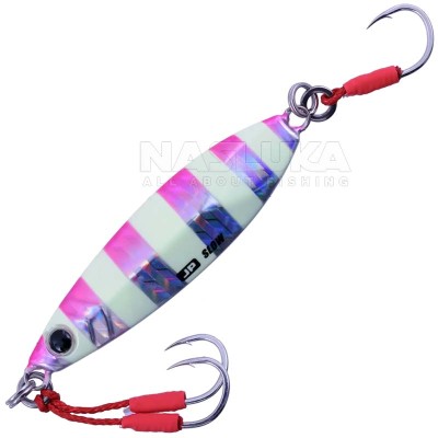 Морски джиг Major Craft Jigpara Slow, цвят Zebra Pink