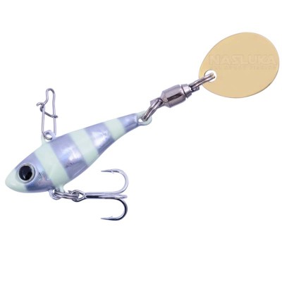 Спинер Major Craft Jigpara Spin, цвят Zebra Glow