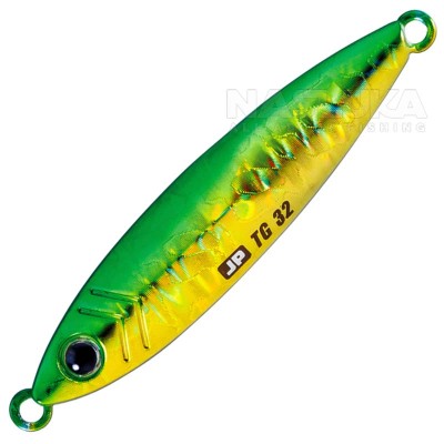 Волфрамов морски джиг Major Craft Jigpara TG, цвят Green Gold