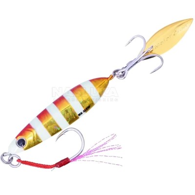 Морски джиг Major Craft Maki Jig Slow, цвят Zebra Red Gold
