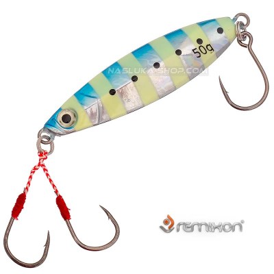 Пилкер Remixon Rocky Shore Slow Jig, цвят Iwashi Glow