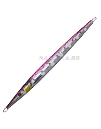 Пилкер-джиг Savage Gear Needle Jig 20 см, 100 г, Pink Flash Glow