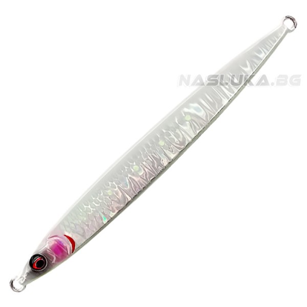 Пилкер Savage Gear Sardine Slider, цвят UV White Glow — снимка 1