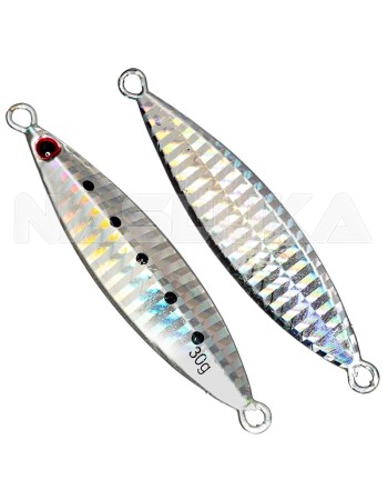 Морски пилкер Sokudo Meteor Slim 6.7 см, 30 г, цвят Silver