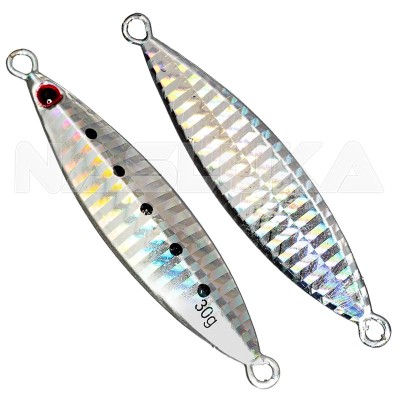 Морски пилкер Sokudo Meteor Slim 6.7 см, 30 г, цвят Silver