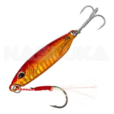 Пилкер-джиг Sokudo Pulse Shore Slow Cast Jig 5.7 см, 32 г, цвят Fire Storm