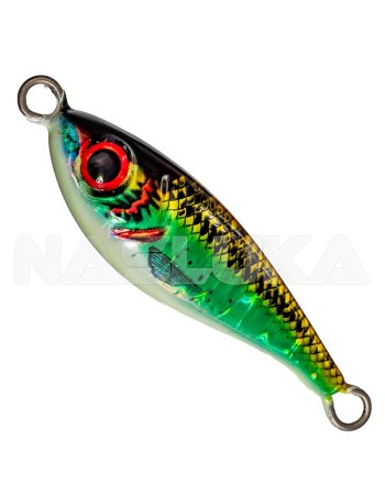 Морски джиг-пилкер Sokudo Real Cast 4.7 см, 30 г, цвят Green