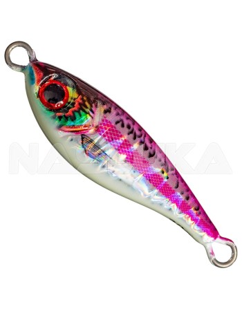 Морски джиг-пилкер Sokudo Real Cast 4.7 см, 30 г, цвят Pink