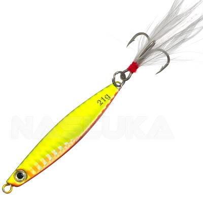 Морски джиг Sokudo Rocket Shore Slow Cast Jig 6.2 см, 21 г, цвят Chart