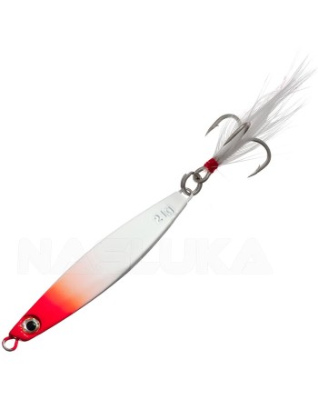 Морски джиг Sokudo Rocket Shore Slow Cast Jig 6.2 см, 21 г, цвят Red Head