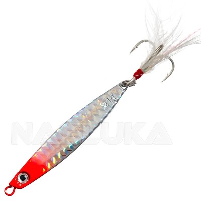 Морски джиг Sokudo Rocket Shore Slow Cast Jig 6.2 см, 21 г, цвят RH Silver