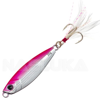 Морски джиг-пилкер Sokudo Storm Jig 6 см, 30 г, цвят Pink Back