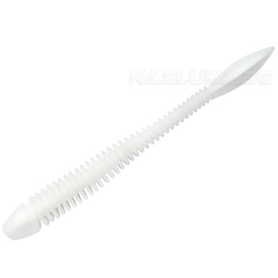 Силиконови примамки Berkley Powerbait Flail Garlic 5 см, 12 бр., цвят Milky White