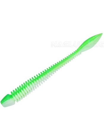 Силиконови примамки Berkley Powerbait Flail Garlic 5 см, 12 бр., цвят Spring Green/White