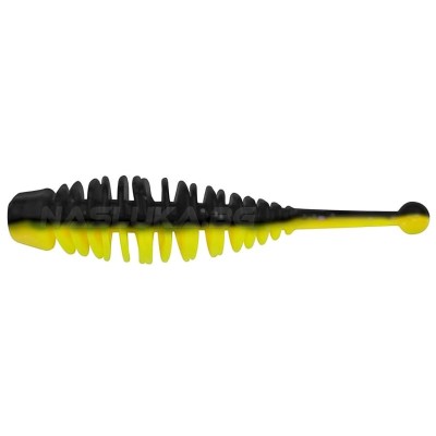 Силиконови примамки Berkley Powerbait Naiad Garlic 5 см, 10 бр., цвят Black/Sunshine Yellow
