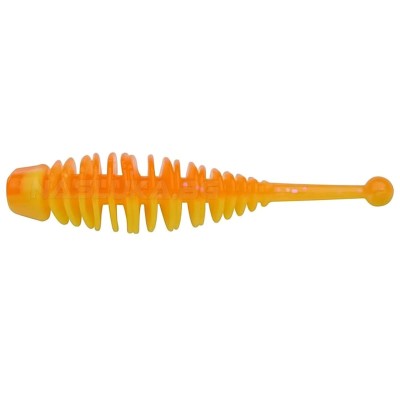 Силиконови примамки Berkley Powerbait Naiad Garlic 5 см, 10 бр., цвят Fluo Orange/Sunshine Yellow