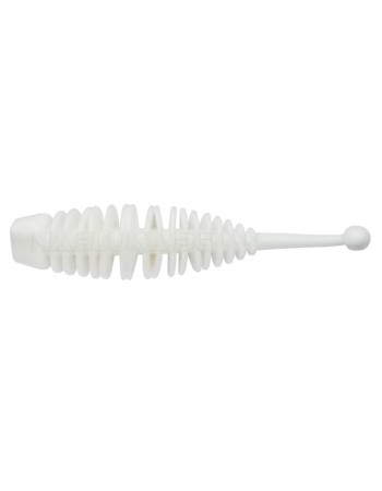 Силиконови примамки Berkley Powerbait Naiad Garlic 3 см, 12 бр., цвят Milky White