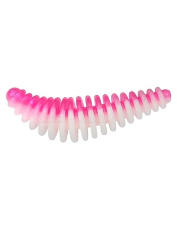 Силиконови примамки Berkley Powerbait Pupa Garlic 3.5 см, 10 бр., цвят Pink/White