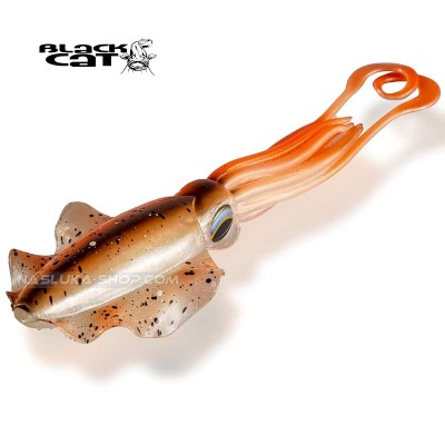 Изкуствена примамка за сом Black Cat Calamar U-Float 20 г, Natural