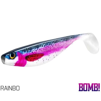 Силиконови шадове Delphin Bomb! Hypno, 2 бр. 17 см, 3D Rainbo