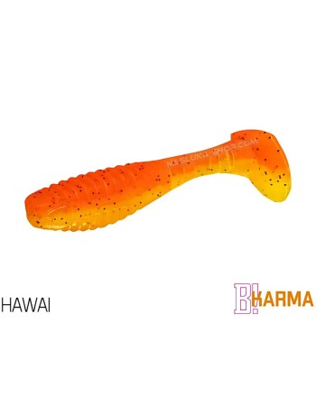 Силиконови шадове Delphin Karma UVs 8 см, 5 бр., UV Hawai