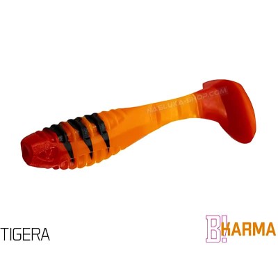 Силиконови шадове Delphin Karma UVs 8 см, 5 бр., UV Tigera