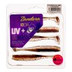 Силиконови примамки Delphin Zandera UVs, 5 бр., цвят Best