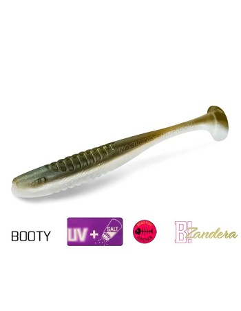 Силиконови примамки Delphin Zandera UVs, 5 бр., цвят Booty