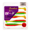 Силиконови примамки Delphin Zandera UVs, 5 бр., цвят Disco
