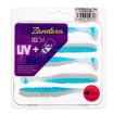 Силиконови примамки Delphin Zandera UVs, 5 бр., цвят Tuna