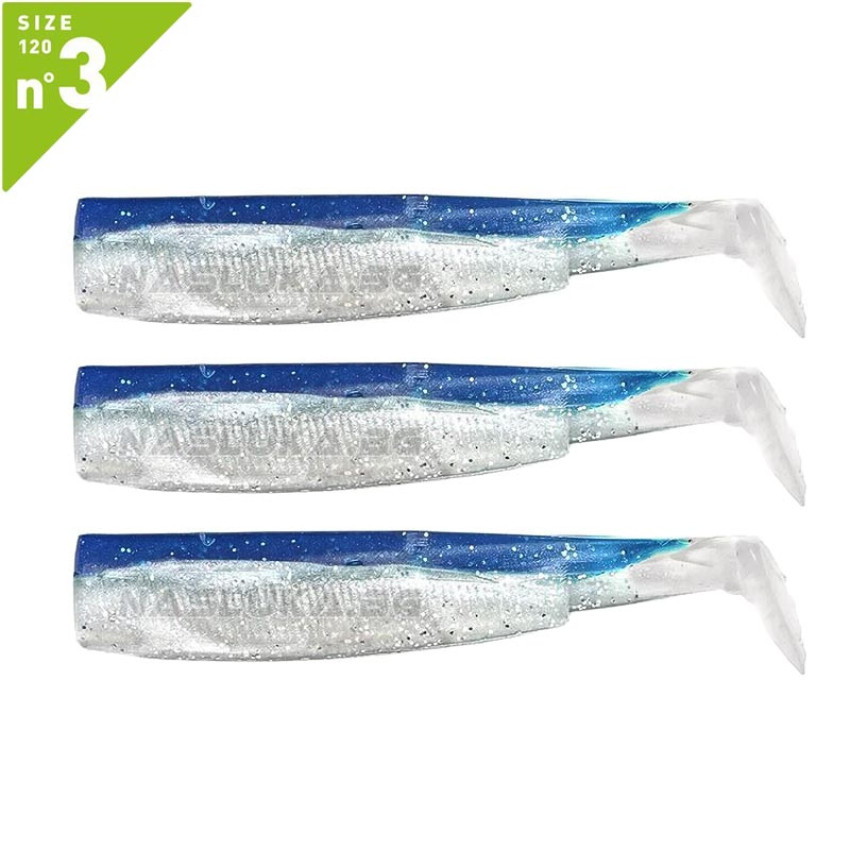 Fiiish Black Minnow No.3 Fishing Lure – For Wrasse, Cod, Sea Trout, Bass, Pollock 5 thumbnail image