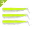 Силиконови примамки Fiiish Black Minnow 120 No3, 3 бр., Fluo Yellow