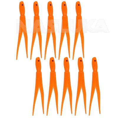 Октоподи Filstar Shirasu Лястовица 4.4 см, 10 бр., Orange