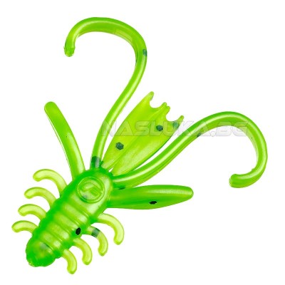 Силиконови примамки за пъстърва Formax Attack Trout Nymph 5 см, 12 бр., цвят 28