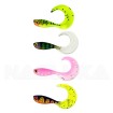 Комплект шадове Fox Rage Micro Grub Tail UV 4 см, Mixed, 8 бр.