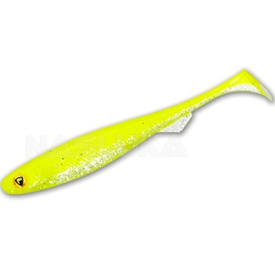 Силиконова примамка Fox Rage Slick Shad, цвят UV Chartreuse Ayu