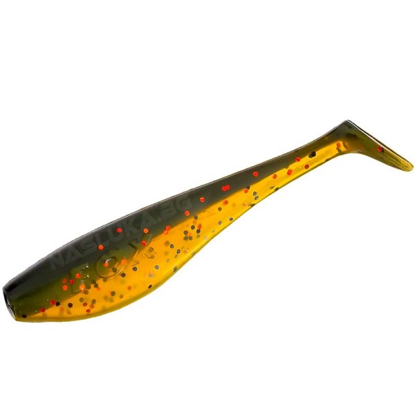Fox Rage Zander Pro Ultra UV 12 cm - 5 poissons en caoutchouc - Couleur : olive