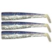 Комплект силиконови тела GT-Bio Roller Shad, Blue Shiner