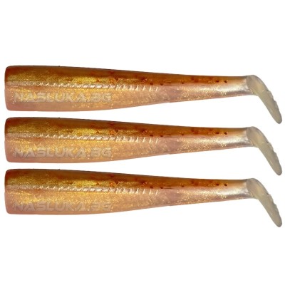 Комплект силиконови тела GT-Bio Roller Shad, Kola Shad