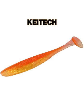 Силиконови примамки Keitech Easy Shiner, 10.2 см, цвят EA06 Orange Flash, 7 бр.