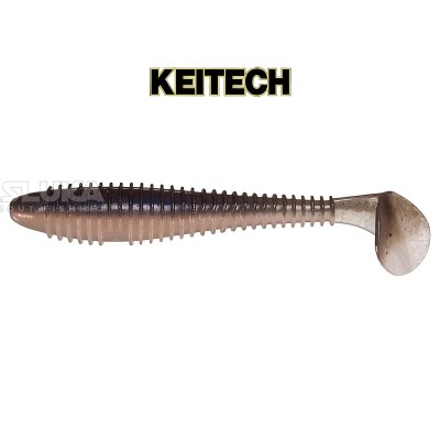 Силиконови примамки в пакет Keitech Swing Impact 5 см, 12 бр., цвят 420T Pro Blue/Red Pearl