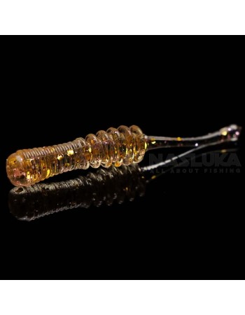 Силиконови примамки Linkor Essential Basics Ajister Sunny Peach, аромат, Krill, 4 см, 12 бр.