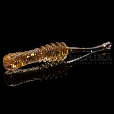 Силиконови примамки Linkor Essential Basics Ajister Sunny Peach, аромат, Krill, 4 см, 12 бр.