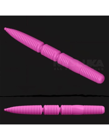 Ароматизирана силиконова примамка Linkor Jakon Coral Pink, аромат, Salmon, 6.5 см, 15 бр.