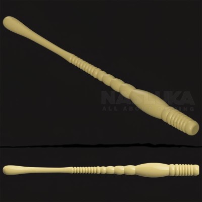 Ароматизирана силиконова примамка Linkor Kiga Milky Cream, аромат, Salmon, 7 см, 15 бр.